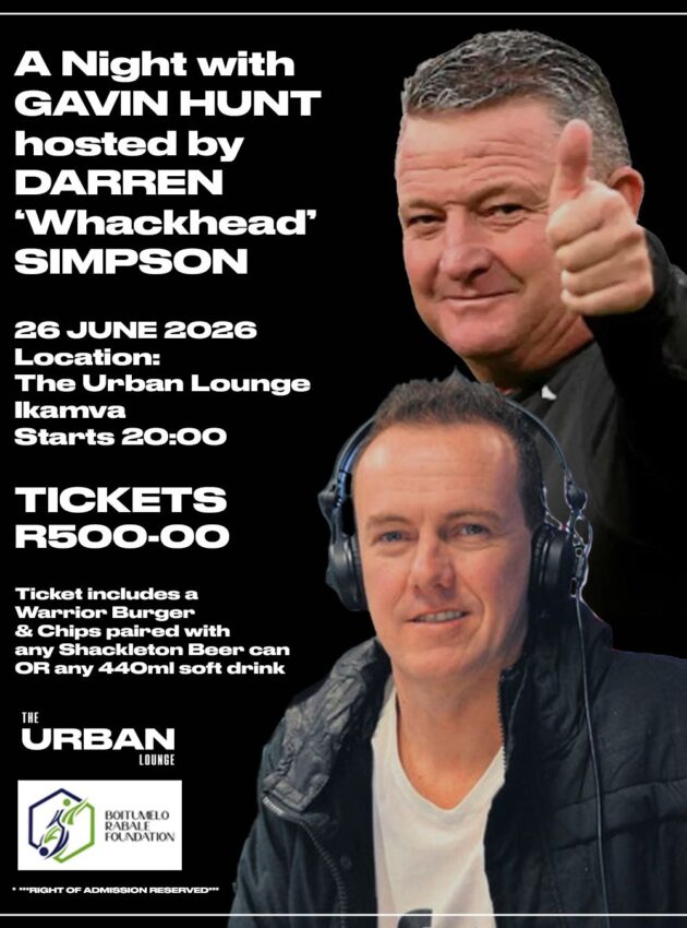 A night with Gavin Hunt