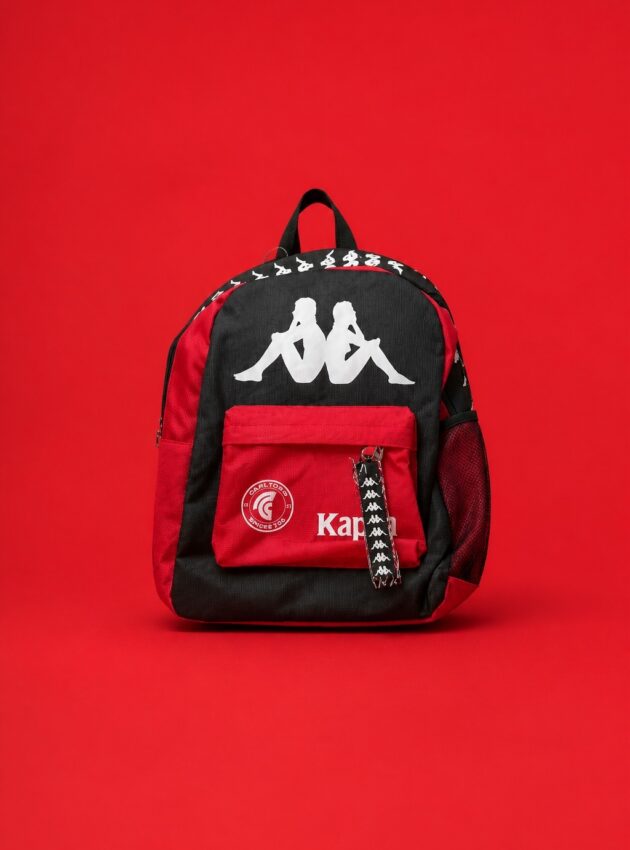 Kappa Red & Black Backpack